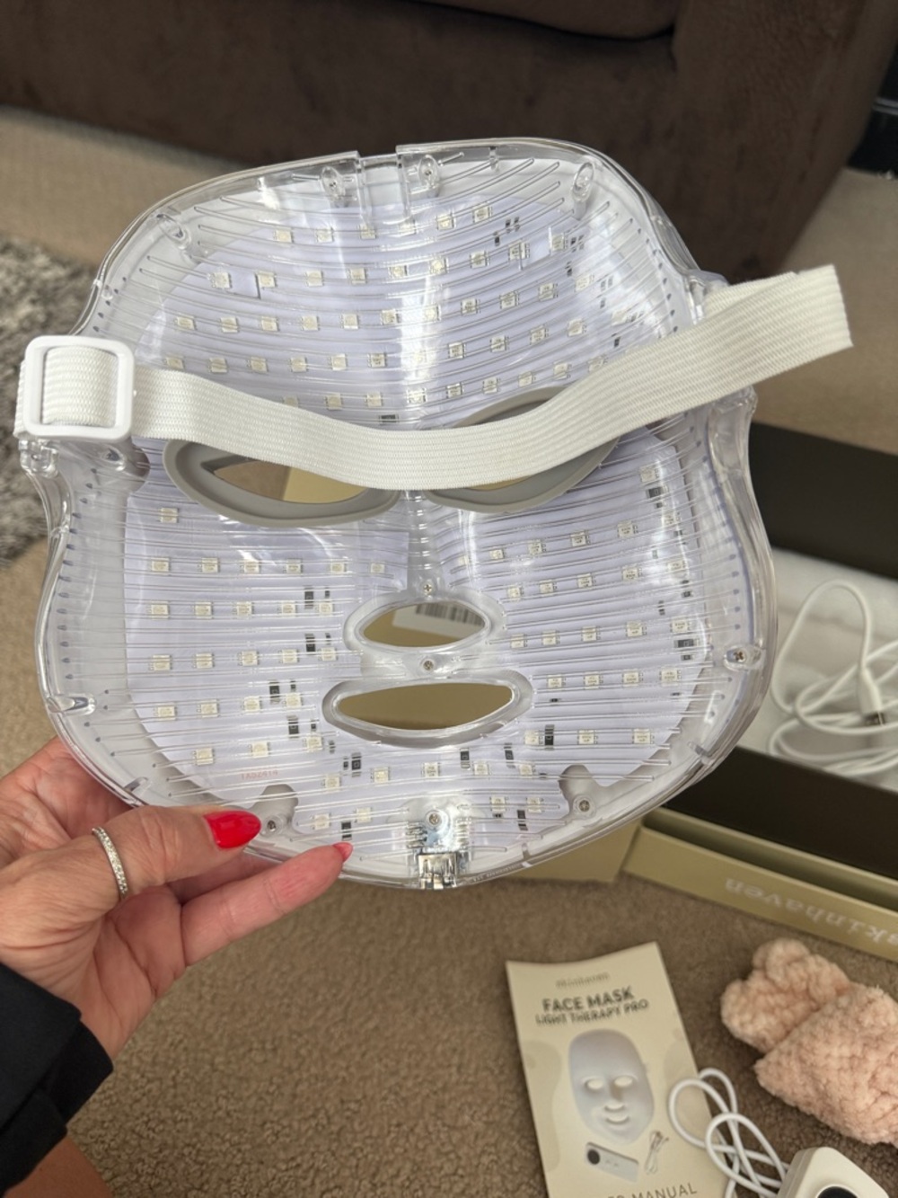 Skinhaven LED Light Therapy Face Mask - White Gen 2 brand new - Picture 4 of 5